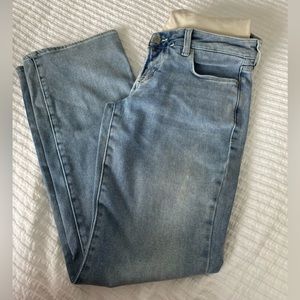 Blanqi maternity boot cut denim.